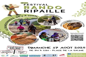 Le Festival RandoRipaille, l'organisateur nous informe :