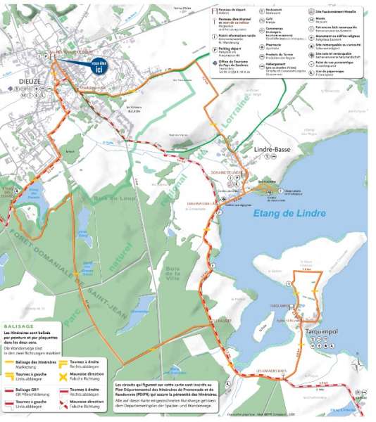circuit pedestre 600