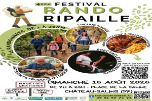 4e Edition de RandoRipaille à Château Salins ce 16 août