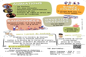 La programmation de Rando Ripaille du 17 août à Chateau-Salins