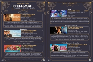 Les films de la Salle St Jean à Château-Salins en octobre 2025
