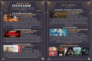 Les films de la Salle St Jean à Château-Salins en novembre 2025