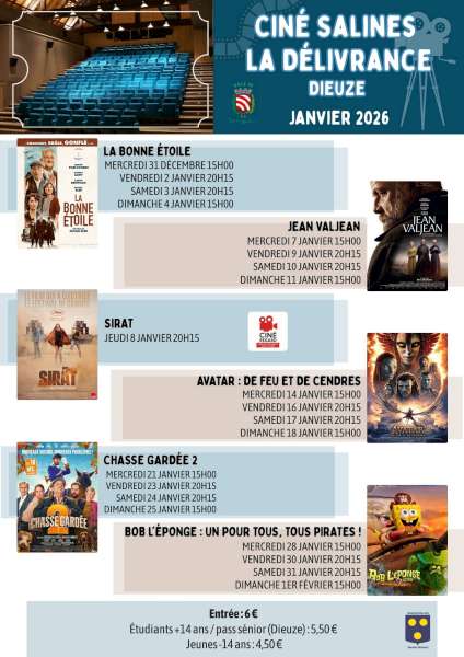 Programme cine janvier 2026 1 1 600